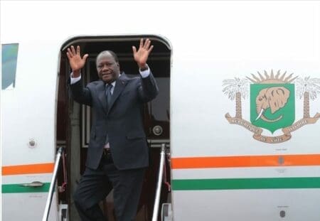 Ouattara en France pour assister à la remise du Prix Félix Houphouët-Boigny pour la recherche de la paix