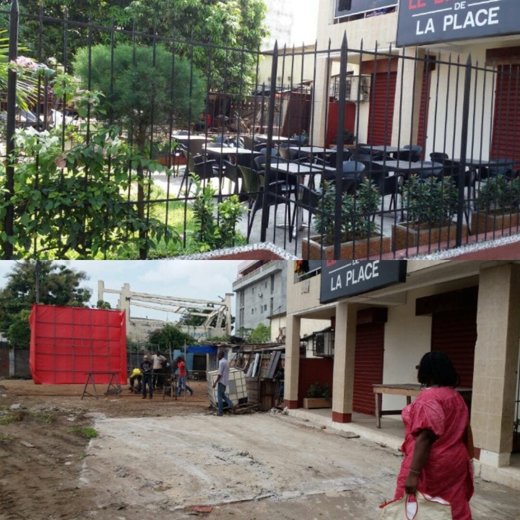 Abidjan: Le siège de la délégation du Conseil des échansons de France « rasé à 50% »