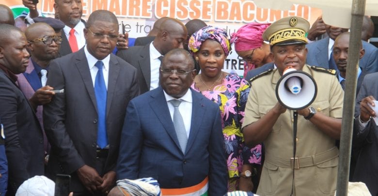 Le maire Cissé Bacongo
