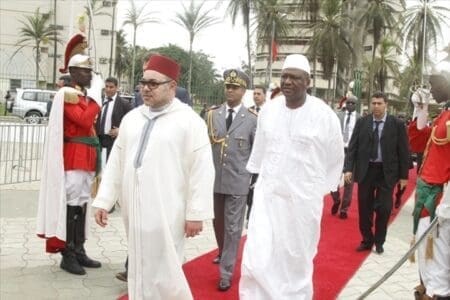 Bientôt la finalisation des travaux de la mosquée Mohammed VI à Abidjan