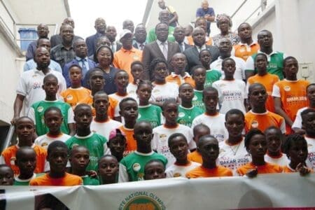 4es JOJ-Dakar 2026 : Paulin Claude Danho lance le 1er camp de préparation