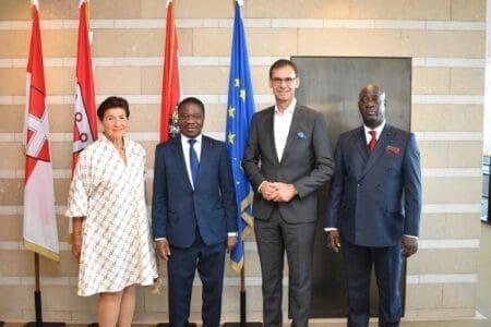 Revitalisation de la Diplomatie Ivoirienne en Autriche : SEM Cissé Yacouba a échangé avec le Gouverneur de Vorarlberg