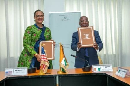 Signature d’accord maritime: Les États-Unis  et la Côte-d’Ivoire  paraphent des accords