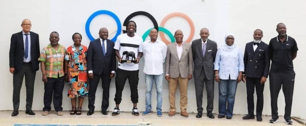 Tennis/ATP Challenger 50 de Côte d’Ivoire: Le CNO-CIV félicite chaleureusement Eliakim Coulibaly et la Fédération