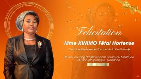 Journées de la Fonction Publique 2025/ Après sa distinction:Mme  Kinimo  encourage  ses collaborateurs  à redoubler d’efforts