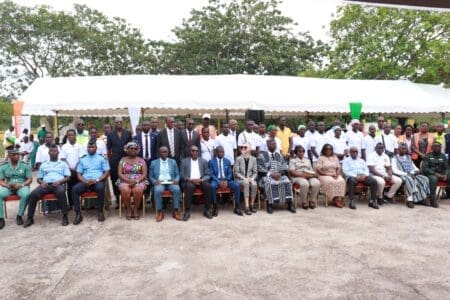 Programme d’Appui à la Sécurisation Foncière Rurale (PASFOR) : les opérations techniques lancées à Katiola en présence de la Directrice Adjointe de l’Agence Française de Développement