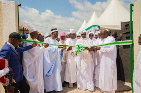 Korhogo : Le Cheick Aïma Ousmane Diakité inaugure la Mosquée Hadja Salamata Mariam Ouattara