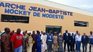 Grand-Bassam :Italia construction dote modeste d’un marché moderne