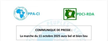 Cote d’Ivoire : communiqué de Presse du Front commun