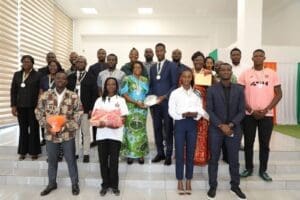 1ère édition du tournoi de la M.A.M.S : madame Kinimo Fêtai Hortense félicite l’équipe de la DGSVF