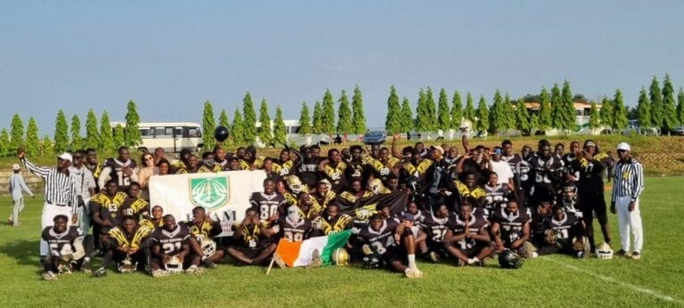 Football américain en Côte d’Ivoire : les Golden Eagles écrasent les Black Scorpions lors du “Rivalry Game 2025”