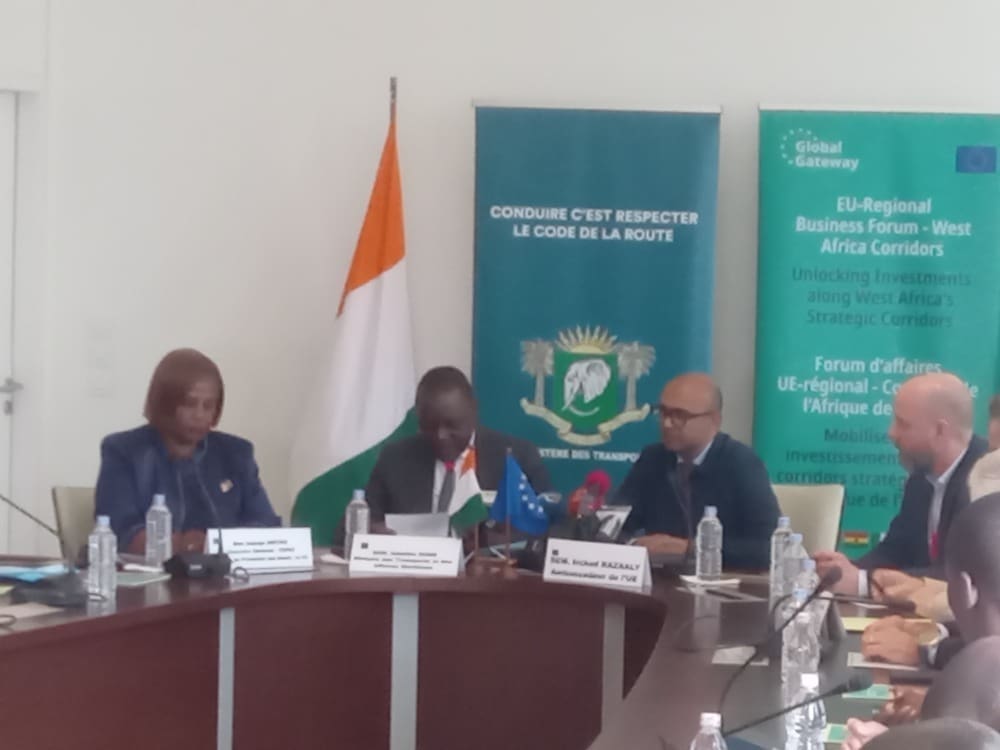 Corridors ouest-africains : l’UE et la Côte d’Ivoire lancent un forum stratégique pour accélérer les investissements