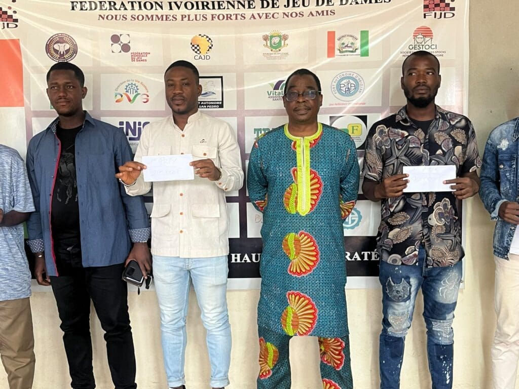JEU DE DAMES-CHAMPIONNAT NATIONAL DE 3e DIVISION 2026 : LUCKSON KONAN DOMINE LES DEBATS !
